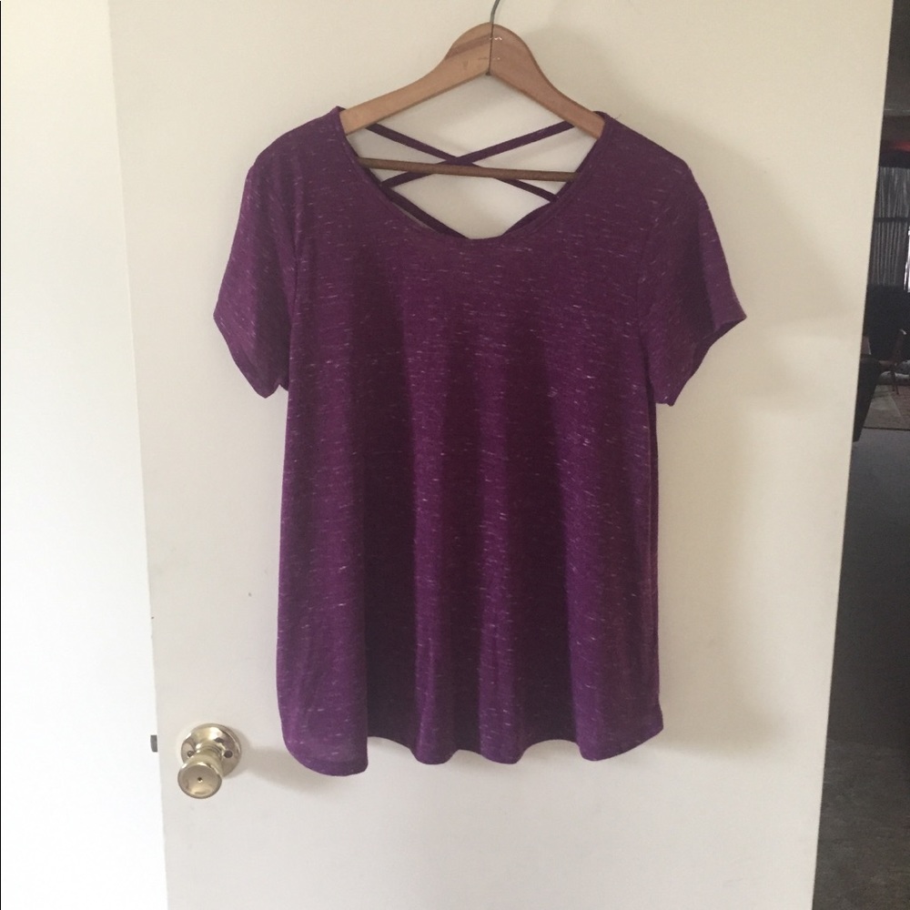 “So” Relaxed Fit Strappy Tee